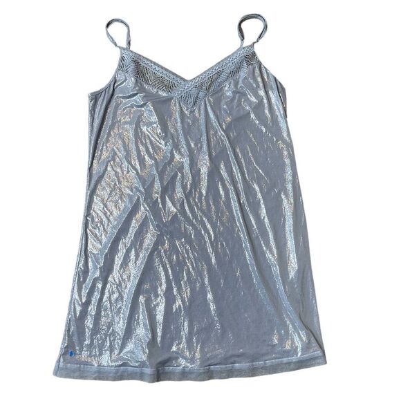 Victoria’s Secret Periwinkle Shimmery Babydoll Negligée Size Small - Picture 1 of 14